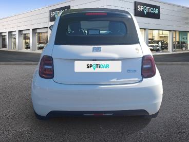 SPOTICAR Fiat 500 500c E 118ch Icone Occasion - Citadine Electrique Blanc - Marseille - 1203641985_5