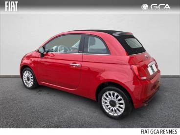 SPOTICAR Fiat 500 500c 1.0 70ch Bsg S&s Dolcevita Occasion - Citadine Hybride Pasodoble Red Pastel - Cesson-sevigne - 1203811822_2