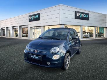 SPOTICAR Fiat 500 500c Hybrid 1.0 Bsg 70 Ch Pack Con Sty Occasion - Citadine Hybride Bleu - La Seyne Sur Mer - 1203889832_1