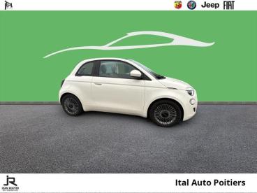 SPOTICAR Fiat 500 500c E 118ch Icone Occasion - Citadine Electrique Blanc - Poitiers - 1203949606_4