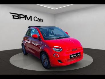SPOTICAR Fiat 500 500c E 95ch (red) My23 Occasion - Citadine Electrique Rouge - Saint Doulchard - 1203960683_3