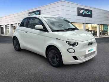 SPOTICAR Fiat 500 500c E 118ch My23 Occasion - Citadine Electrique Blanc - Nice - 1203967461_3