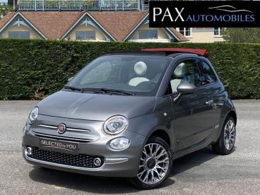 SPOTICAR Fiat 500 500c 1.2 8v 69ch S&s Star   Dualogic Occasion - Citadine Essence Electroclash Grey Métal - Saint-cloud - 1203972860_1
