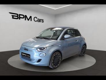 SPOTICAR Fiat 500 500c E 118ch Icone Plus Occasion - Citadine Electrique Glacier Blue - Orleans Cedex 02 - 1204003249_1