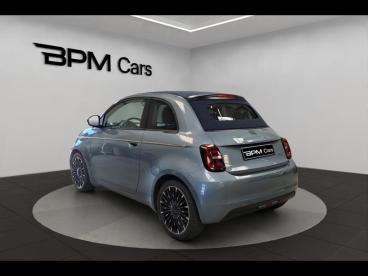 SPOTICAR Fiat 500 500c E 118ch Icone Plus Occasion - Citadine Electrique Glacier Blue - Orleans Cedex 02 - 1204003249_4