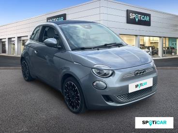 SPOTICAR Fiat 500 500c E 118ch My23 Occasion - Citadine Electrique Mineral Grey Métal - Champniers - 1204006856_3