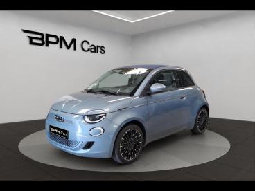 SPOTICAR Fiat 500 500c E 118ch Icone Plus Occasion - Citadine Electrique Glacier Blue - Orleans Cedex 02 - 1204011393_1