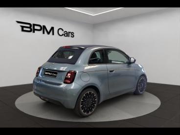 SPOTICAR Fiat 500 500c E 118ch Icone Plus Occasion - Citadine Electrique Glacier Blue - Orleans Cedex 02 - 1204011393_5