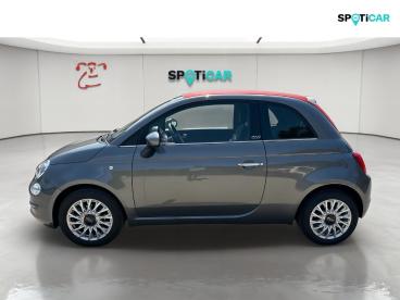 SPOTICAR Fiat 500 500c 1.2 8v 69ch S&s Lounge 113g Dualogic Occasion - Citadine Essence Electroclash Grey Métal - Nimes Cedex 9 - 1204155831_2