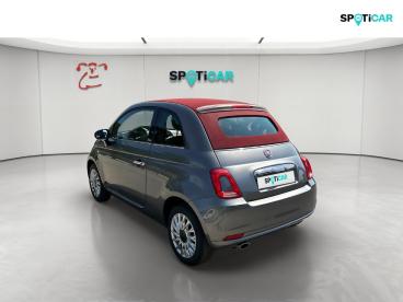 SPOTICAR Fiat 500 500c 1.2 8v 69ch S&s Lounge 113g Dualogic Occasion - Citadine Essence Electroclash Grey Métal - Nimes Cedex 9 - 1204155831_3