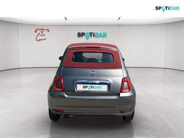 SPOTICAR Fiat 500 500c 1.2 8v 69ch S&s Lounge 113g Dualogic Occasion - Citadine Essence Electroclash Grey Métal - Nimes Cedex 9 - 1204155831_4