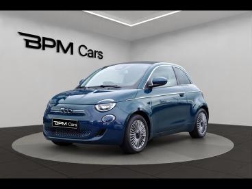 SPOTICAR Fiat 500 500c E 118ch My23 Occasion - Citadine Electrique Blanc - Laval - 1204196683_1