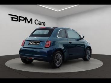 SPOTICAR Fiat 500 500c E 118ch My23 Occasion - Citadine Electrique Blanc - Laval - 1204196683_5