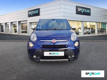 SPOTICAR Fiat 500l 1.3 Jtd 95ch Trekking Popstar + Gps/radar Ar Occasion - Monospace Diesel Bleu Venezia / Toit Blanc - Chambray Les Tours - 1203711492_2
