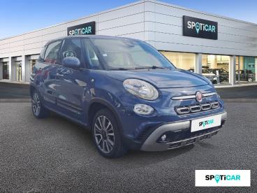 SPOTICAR Fiat 500l 500 L 1.4 95ch City Cross + Gps/camera Occasion - Monospace Essence Bleu Bellagio - Chambray Les Tours - 1203711494_3