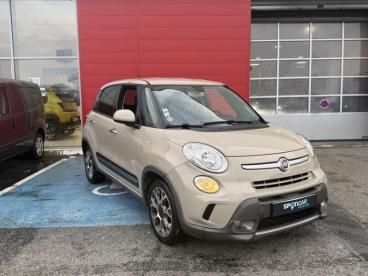 SPOTICAR Fiat 500l 0.9 8v Twinair 105ch S&s Trekking Occasion - Monospace Essence Cappuccino Beige - Chambourcy - 1203802149_1