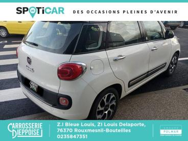 SPOTICAR Fiat 500l 1.4 16v 95ch Live Edizione Occasion - Monospace Essence Blanc - Rouxmesnil-bouteilles - 1203815787_5