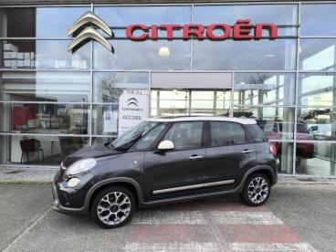 SPOTICAR Fiat 500l 1.6 Multijet 16v 105ch S&s Trekking Occasion - Monospace Diesel Cinema Noir/toit Blanc - Ploemeur - 1203832622_1