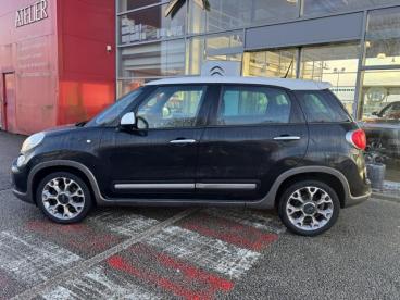 SPOTICAR Fiat 500l 1.6 Multijet 16v 105ch S&s Trekking Occasion - Monospace Diesel Cinema Noir/toit Blanc - Ploemeur - 1203886062_2