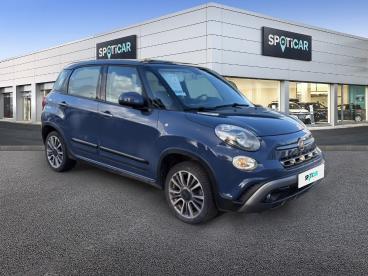 SPOTICAR Fiat 500l 1.3 Multijet 95ch S/s City Cros Dualogic Occasion - Monospace Diesel Bleu - Chateaubriant - 1203950605_3