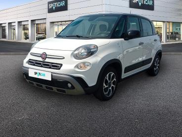 SPOTICAR Fiat 500l 1.3 Multijet 16v 95ch S&s Hey Google My21 Occasion - Monospace Diesel Gelato Blanc/toit Noir - Quimper - 1204011685_1