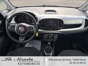 SPOTICAR Fiat 500l 1.3 Multijet 16v 95ch S&s Hey Google My21 Occasion - Monospace Diesel Noir - Niort - 1204027782_5