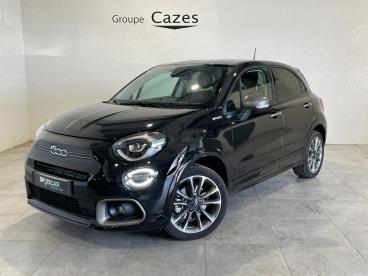 SPOTICAR Fiat 500x 1.5 Firefly 130 Ch S/s Dct7 Hybrid Sport Occasion - Suv-4x4 Essence Solid Black - Bergerac - 1203706001_2