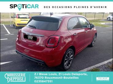 SPOTICAR Fiat 500x 1.5 Firefly Turbo 130ch S/s Hybrid Sport Dct7 Occasion - Suv-4x4 Hybride Rouge Passione Pastel - Rouxmesnil-bouteilles - 1203742524_5