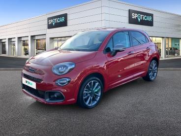 SPOTICAR Fiat 500x 1.5 Firefly Turbo 130ch S/s Hybrid Sport Dct7 Occasion - Suv-4x4 Hybride Rouge Passione Pastel - Charleville Mezieres - 1203756525_1