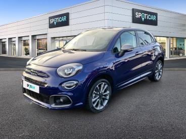SPOTICAR Fiat 500x 1.5 Firefly Turbo 130ch S/s Hybrid Sport Dct7 Occasion - Suv-4x4 Hybride Bleu Venezia Métallisé - Charleville Mezieres - 1203756526_1