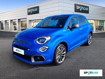 SPOTICAR Fiat 500x 1.5 Firefly Turbo 130ch S/s Hybrid Sport Dct7 Occasion - Suv-4x4 Hybride Bleu Italia Métallisé - Mouilleron Le Captif - 1203782043_1