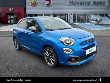 SPOTICAR Fiat 500x 1.6 Multijet 130 Ch Sport Pack Occasion - Suv-4x4 Diesel Bleu - Lescar - 1203828966_3