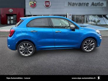 SPOTICAR Fiat 500x 1.6 Multijet 130 Ch Sport Pack Occasion - Suv-4x4 Diesel Bleu - Lescar - 1203828966_4