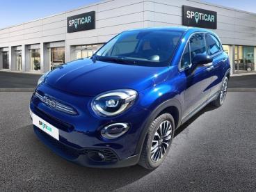 SPOTICAR Fiat 500x 1.5 Firefly Turbo 130ch S/s Hybrid Dct7 Occasion - Suv-4x4 Hybride Bleu Italia Métallisé - Salon De Provence - 1203948272_1