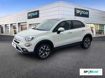 SPOTICAR Fiat 500x 1.6 E-torq 110ch Collezione Occasion - Suv-4x4 Essence Blanc Gelato Pastel Extra-série - Limoges - 1203948425_1
