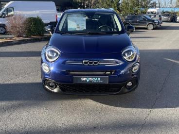 SPOTICAR Fiat 500x 1.5 Firefly Turbo 130ch S/s Hybrid Dct7 Occasion - Suv-4x4 Hybride Bleu Venezia Métallisé - Brive - 1203961940_1