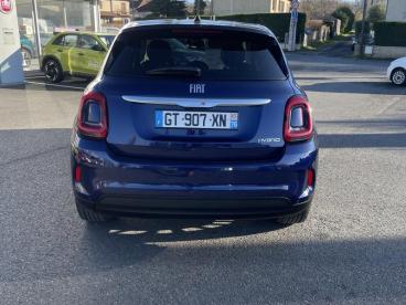 SPOTICAR Fiat 500x 1.5 Firefly Turbo 130ch S/s Hybrid Dct7 Occasion - Suv-4x4 Hybride Bleu Venezia Métallisé - Brive - 1203961940_2