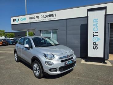 SPOTICAR Fiat 500x 1.6 E-torq 110 Popstar Occasion - Suv-4x4 Essence Gris Argento Métallisé - Caudan - 1203965212_1