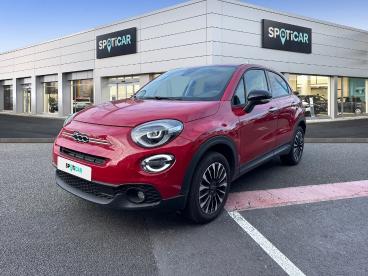 SPOTICAR Fiat 500x 1.5 Firefly Turbo 130ch S/s Hybrid Dct7 Occasion - Suv-4x4 Hybride Rouge Passione Pastel - Reze - 1203978911_1