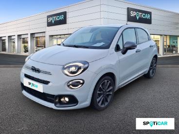 SPOTICAR Fiat 500x 1.5 Firefly Turbo 130ch S/s Hybrid Sport Dct7 Occasion - Suv-4x4 Hybride Blanc - Le Chateau-dolonne - 1204036216_1