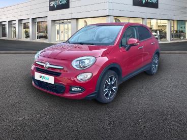 SPOTICAR Fiat 500x 1.4 Multiair 16v 140ch Lounge Occasion - Suv-4x4 Essence Rouge Passione Pastel - Saint Thuriau - 1204074061_1