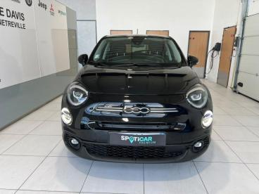 SPOTICAR Fiat 500x 1.5 Firefly Turbo 130ch S/s Hybrid Dct7 Occasion - Suv-4x4 Hybride Noir Cinema Pastel - Evreux - 1204076066_2