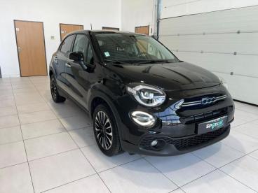 SPOTICAR Fiat 500x 1.5 Firefly Turbo 130ch S/s Hybrid Dct7 Occasion - Suv-4x4 Hybride Noir Cinema Pastel - Evreux - 1204076066_3