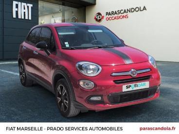 SPOTICAR Fiat 500x 1.6 E-torq 110ch Popstar Occasion - Suv-4x4 Essence Rouge - Marseille - 1204101931_1