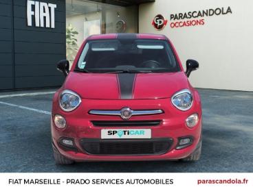 SPOTICAR Fiat 500x 1.6 E-torq 110ch Popstar Occasion - Suv-4x4 Essence Rouge - Marseille - 1204101931_2