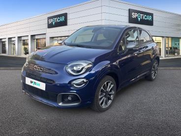 SPOTICAR Fiat 500x 1.5 Firefly Turbo 130ch S/s Hybrid Sport Dct7 Occasion - Suv-4x4 Hybride Bleu Italia Métallisé - Albertville - 1204127219_1
