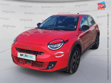 SPOTICAR Fiat 600 1.2 Hybrid Turbo 110ch Pack Confort & Style Dct6 Occasion - Suv-4x4 Hybride Rouge - Belfort - 1203668242_1