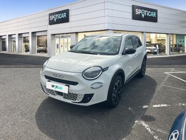 SPOTICAR Fiat 600 1.2 Hybrid 100ch Dct6 La Prima Occasion - Berline Hybride Rechargeable Blanc - Saint Doulchard - 1203704394_1