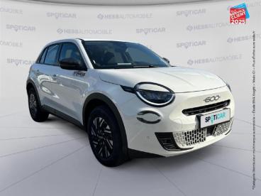SPOTICAR Fiat 600 1.2 Hybrid 100ch Pack Confort Dct6 Occasion - Suv-4x4 Hybride Ice White - Franois - 1203710439_3