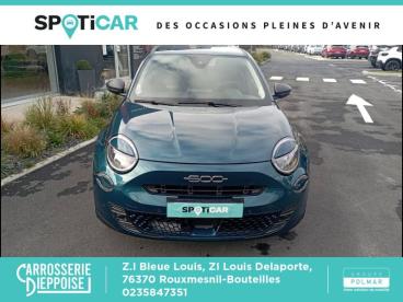 SPOTICAR Fiat 600 1.2 Hybrid 100ch Pack Confort Dct6 Occasion - Suv-4x4 Hybride Bleu Sea Métallisé - Rouxmesnil-bouteilles - 1203750149_2